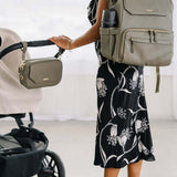 Radley Breast Pump Backpack - Olive | Milk & Baby