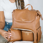 Radley Breast Pump Backpack - Walnut | Milk & Baby