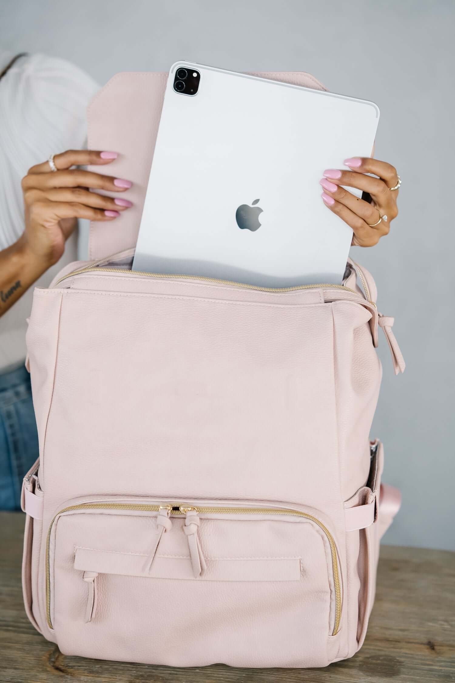 Radley Breast Pump Backpack | Blush | Milk & Baby