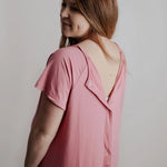Rose Pink Labor & Delivery Gown | Milk & Baby