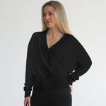 100% Cashmere Wrap Sweater | Milk & Baby