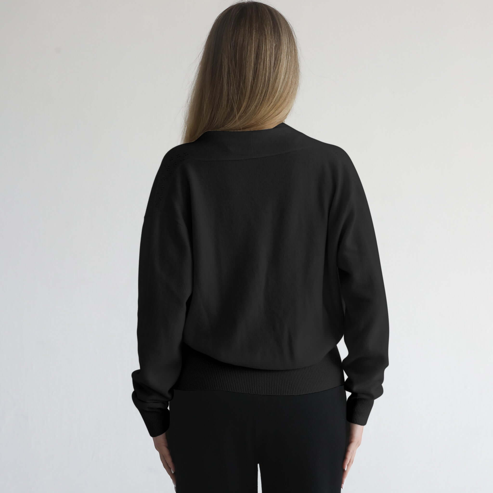 100% Cashmere Wrap Sweater | Milk & Baby