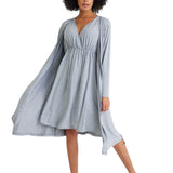 Sleep Well Maternity/Nursing Nightgown & Robe Set