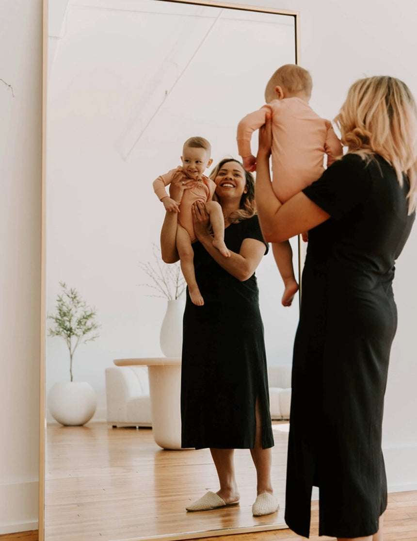 Everyday Breastfeeding Dress | Black | Milk & Baby