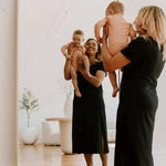 Everyday Breastfeeding Dress | Black | Milk & Baby