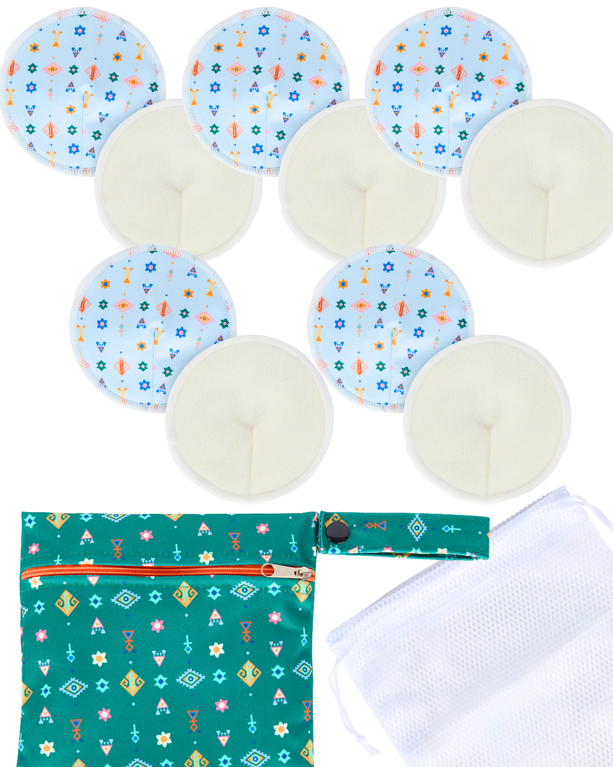 Nazar Reusable Breast Pads | Milk & Baby