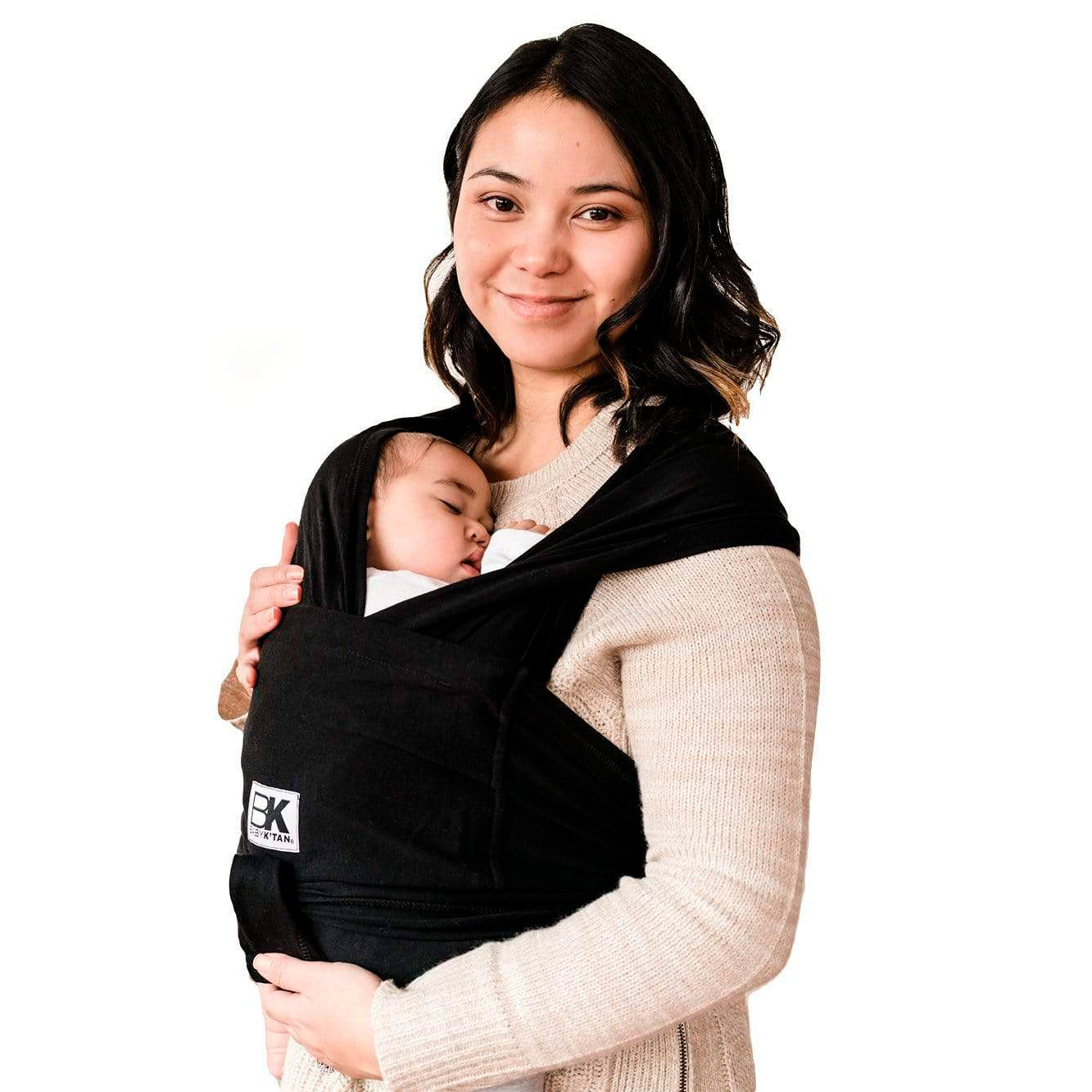 Baby K'tan Original Baby Carrier | Black | Milk & Baby