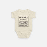 Eat At Moms Baby One Piece | Milk & Baby