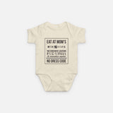 Eat At Moms Baby One Piece | Milk & Baby