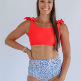 Tie Shoulder Breastfeeding Swimsuit Top 2026