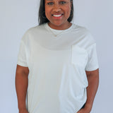 Relaxed Fit Zip Breastfeeding Tee