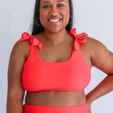 Tie Shoulder Breastfeeding Swimsuit Top 2026