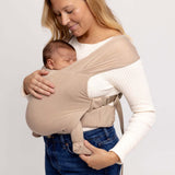 Desert Lark | Aerial Newborn Buckle Wrap | Meet the Aerial Newborn Buckle Wrap: the perfect blend of wrap-like coziness and buckle carrier convenience for your newborn babe. Crafted from our signature CloudBlend™ fabric, it's irresistibly soft and feature