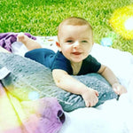 Luna Lullaby Nursing Pillow Yellow Dot - NEW PATTERN!!!! | Milk & Baby