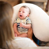 Luna Lullaby Nursing Pillow Yellow Dot - NEW PATTERN!!!! | Milk & Baby
