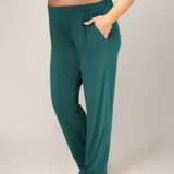 Clea Bamboo Long Sleeve Pajama Set | Evergreen | Milk & Baby
