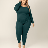 Jane Nursing Pajama Set | Evergreen | Milk & Baby