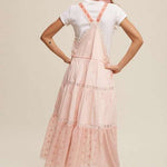 Romantic Overall Maxi Dress | Nursing Friendly | Milk & Baby