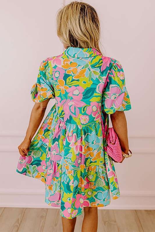Becky Buttoned Dress | Milk & Baby