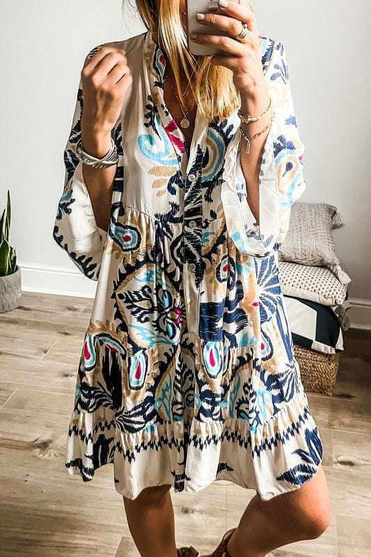 Boho Mama Mini Dress | Milk & Baby