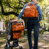 Caraa Baby Bag Large in Clay Nylon