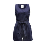 Seersucker Organic Romper | Milk & Baby
