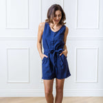 Seersucker Organic Romper | Milk & Baby