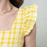 Flutter Sleeve Sun Dress | Milk & Baby