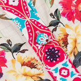 Rose Boho Floral Ruffle Mini Dress | Milk & Baby