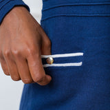 Tipped Button Front Sweater Dress