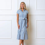 Button Front Organic Maxi Dress | Milk & Baby