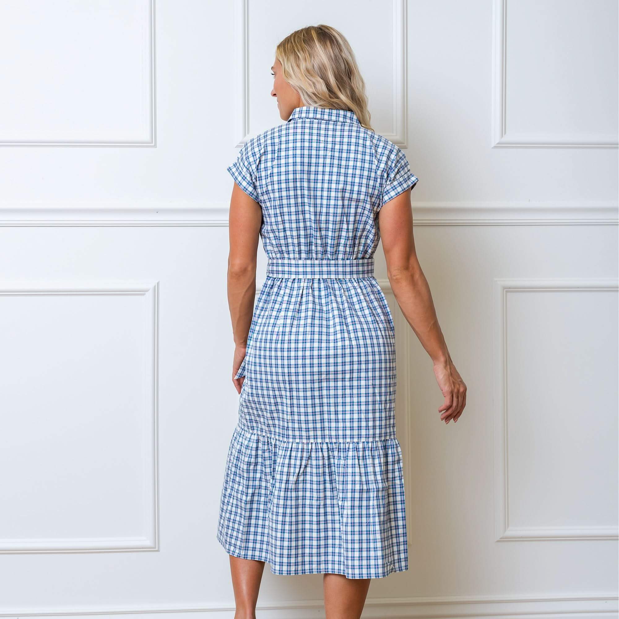 Button Front Organic Maxi Dress | Milk & Baby