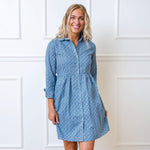 Button Front Organic Shirt Dress | Milk & Baby
