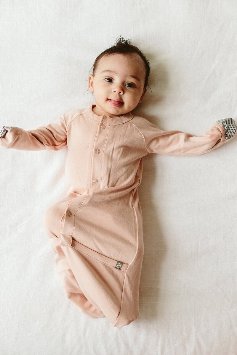 Rose Dust | 24 HOUR CONVERTIBLE GOWN | Milk & Baby