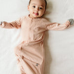 Rose Dust | 24 HOUR CONVERTIBLE GOWN | Milk & Baby