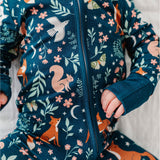 Alice | Bamboo One Piece Zip Pajama