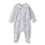 Cottontail Crew Soft Bamboo Easter Zipper Romper for Baby