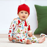 Merry | Baby Bamboo Zipper Romper