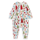 Merry | Baby Bamboo Zipper Romper