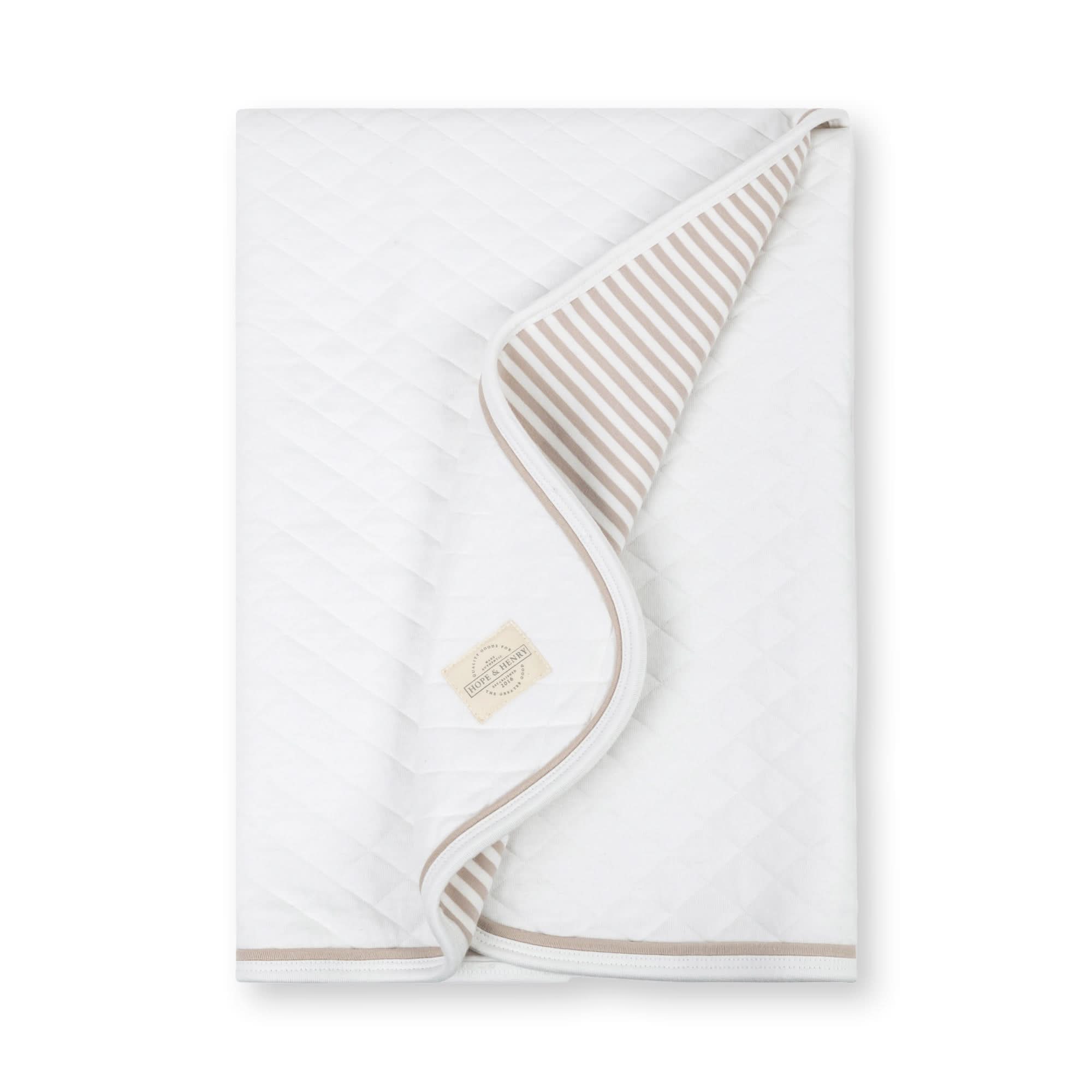 Hope & Henry 3-Piece Organic Knit Gift Set | Milk & Baby