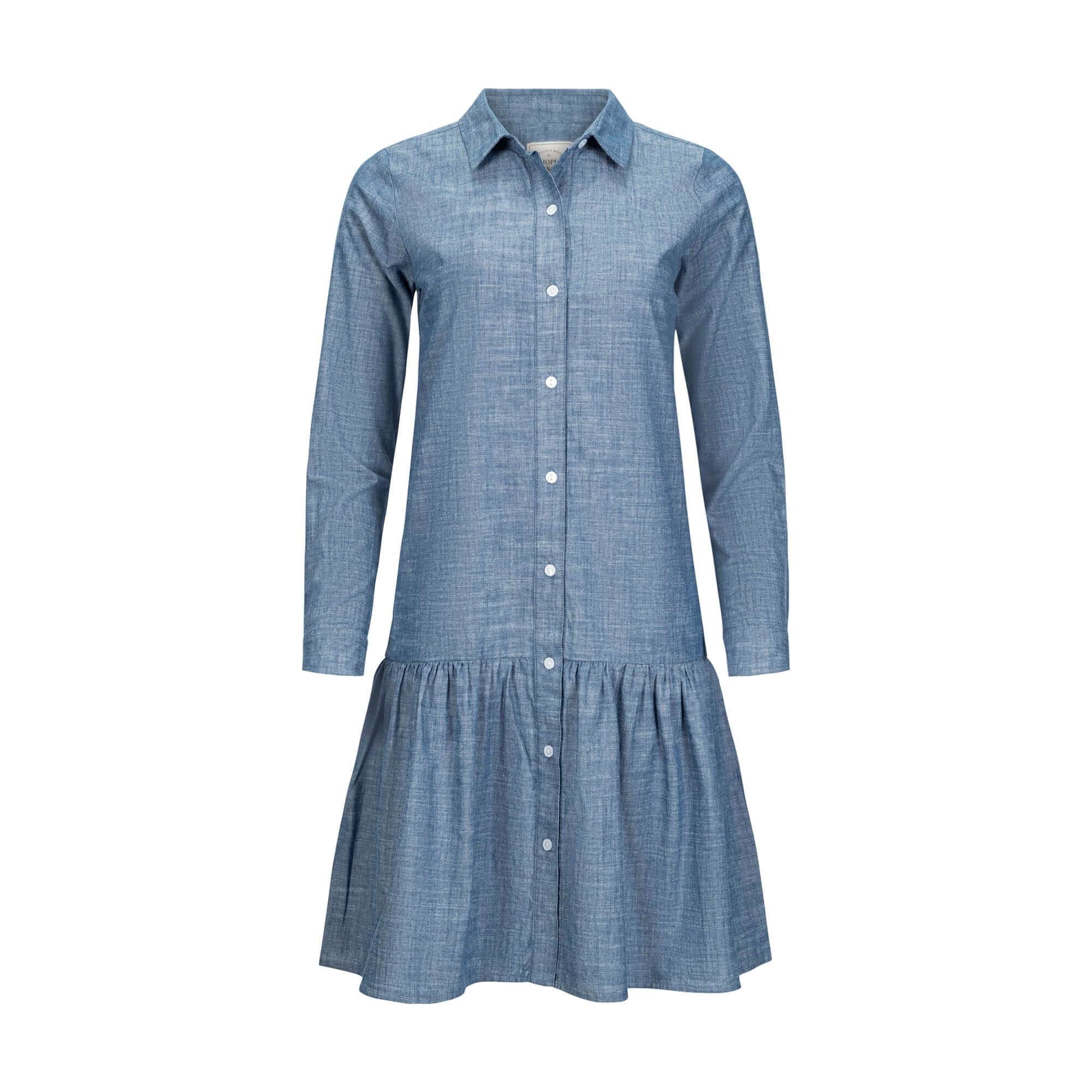 Organic Drop Waist Shirt Dress | Milk & Baby