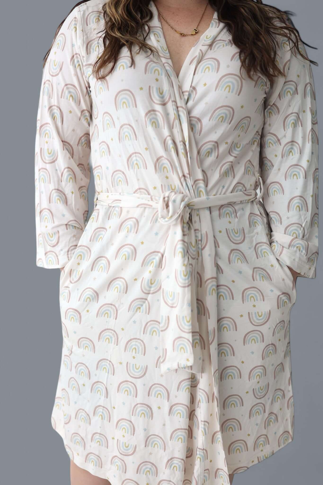 Raleigh's Rainbows Women's Dream Robe | Milk & Baby