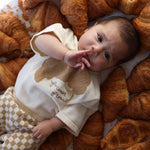 Croissants | Knit Pant Set | Milk & Baby