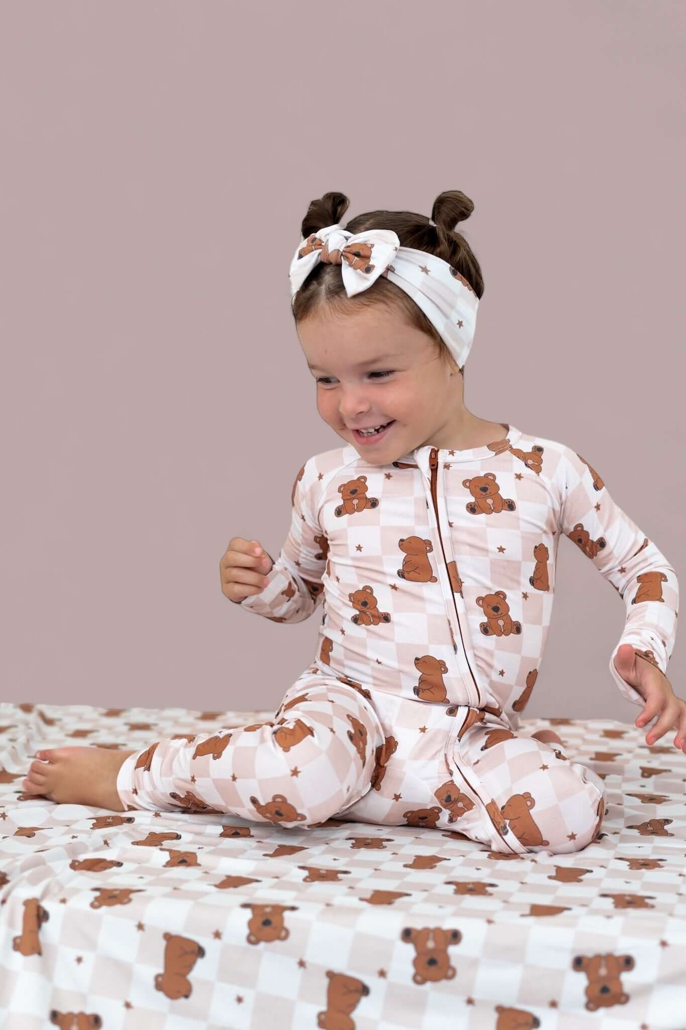 Cozy Bear Dream Romper | Milk & Baby