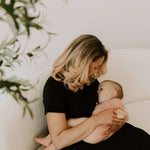 Everyday Breastfeeding Dress | Black | Milk & Baby