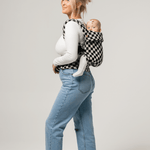 The Monarch Carrier - Ebony Check | Milk & Baby