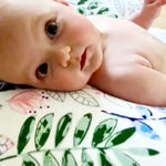 Luna Lullaby Nursing Pillow - Baby Pink Smooth | Milk & Baby