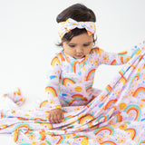 Here Comes the Sunshine (Pink) | The SoftKnot Bow