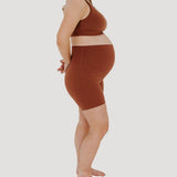 AXK CORE Maternity Bike Short | Brown