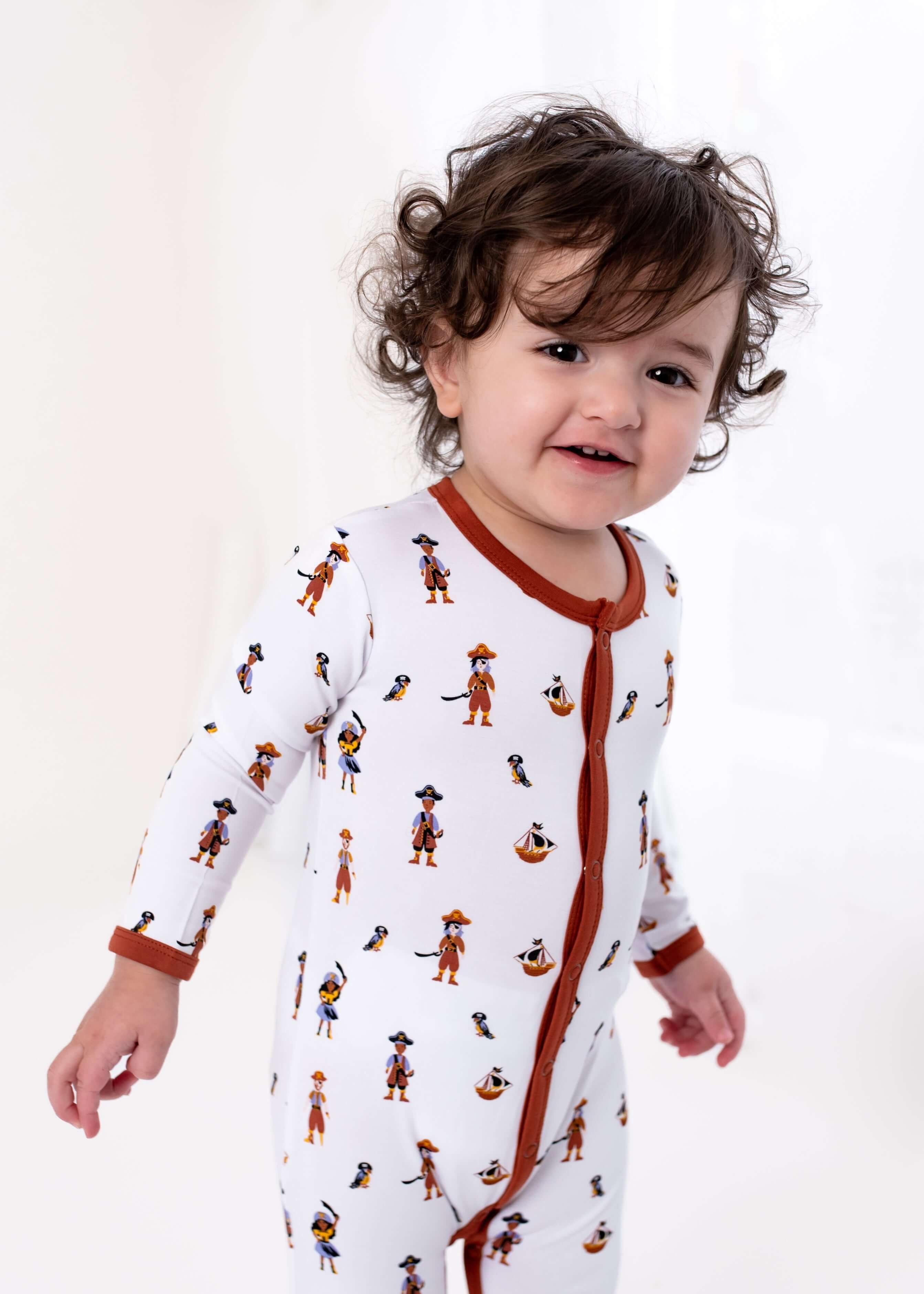 Pirate | Snap Footie | Milk & Baby